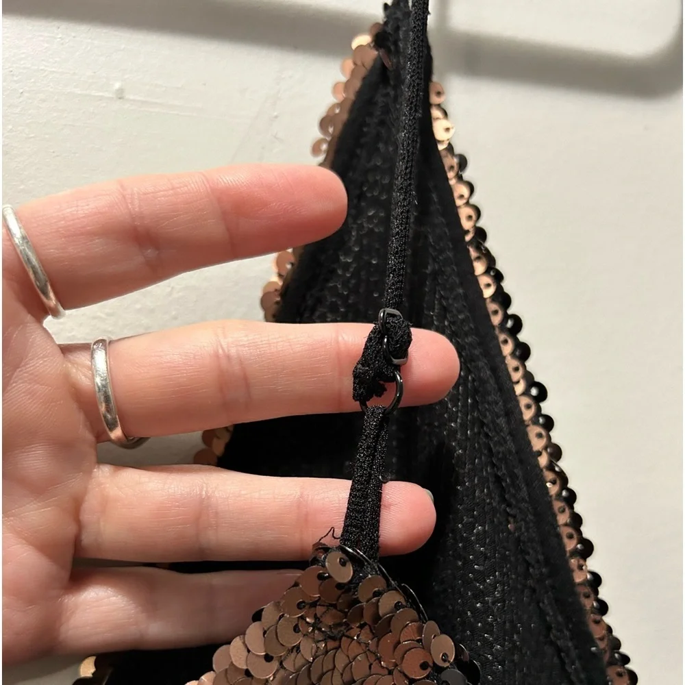 NWOT Free People Seeing Double Sequin Slip Dress - medium - Picture 12 of 14